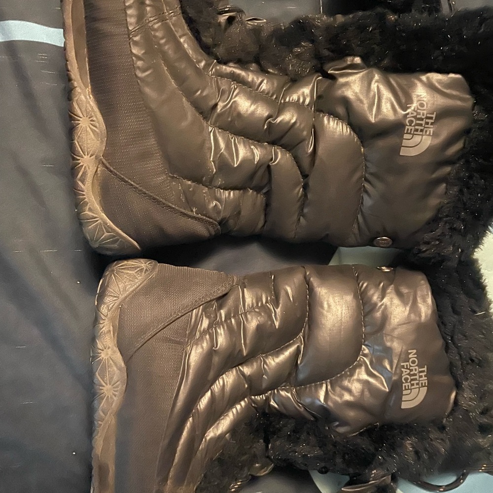 The North Face Dark Brown Insulated Boots